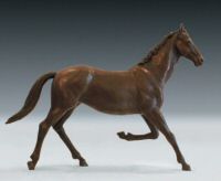 Equine sculpture - limited edition of 8 bronzes by equine sculptor Laury Dizengremel