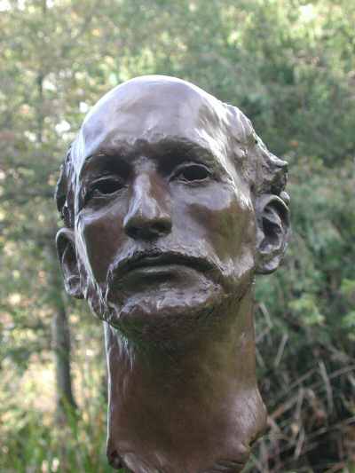 The Actor - bronze bust